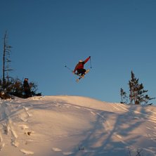 Vi hoppade lite uppe i Tege.... Foto: Alexander Bergh. &Aring;kare: Niclas Lindblad.