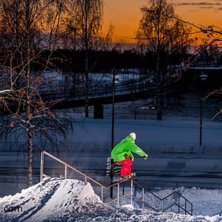 En 4king i Ume&aring;. Foto: Patrik L&ouml;fgren. &Aring;kare: Bergsveinn Ingvar Fri&eth;bj&ouml;rnsson.