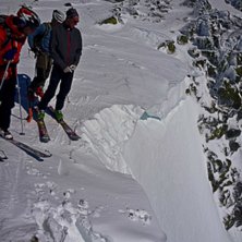 Fr&aring;n starten av r&auml;nnan. H&auml;r ser man tydligt hur. Foto: Kristoffer Kumar Lidvall.