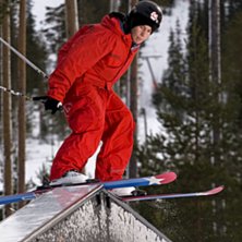 &aring;ker p&aring; Gesundas nya flatdown box. Foto: andreas timfaelt. &Aring;kare: alex eriksson.