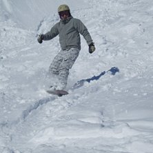 Under sunliner liften i Saalbach/Hiterglemm.. Foto: Vet ej. &Aring;kare: Morgan.