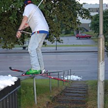 Cool like a fool in a swiming pool. Foto: Spaceman. &Aring;kare: david_v.