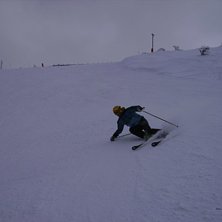 Bilden togs p&aring; sportlovet 2007. Foto: Lina Holm. &Aring;kare: Peter Holm.
