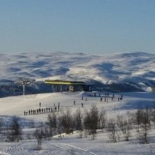 Beitost&oslash;len skiheiser 
Flott skue ned mot Ola Exp.