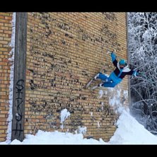 F&ouml;rsta Wallriden! :D. Foto: Viktor Sj&ouml;din. &Aring;kare: Levi Svensson.