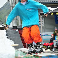 Invignings helg p&aring; stryn. Lite jibbejam m&aring;ste ju. Foto: Erik Lidas Lidstr&ouml;m. &Aring;kare: Viktor.