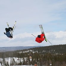 Backflip &amp;amp; Frontflip.. Foto: Klas. &Aring;kare: Jocke v&auml;nster, jag h&ouml;ger :).