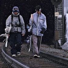 Riksgr&auml;nsen 1997. Foto: Alexander Klun. &Aring;kare: Daniel &amp;amp; Daniel.