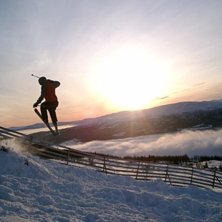 Jag s&auml;tter en 360 en tidig torsdags morgon. Klaga. Foto: Tomas. &Aring;kare: David Bengtsson.