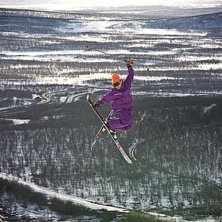 Slopenopen i Kiruna. Foto: Johan Ylitalo. &Aring;kare: Vet ej.