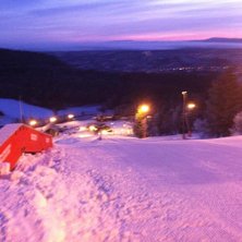 Ingen t&aring;ke i Kongsberg Skisenter!
-6 grader, nypr.