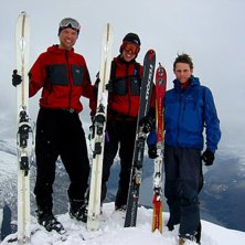 Randonne tur i p&aring;sken. Foto: selvudl&oslash;ser. &Aring;kare: S&oslash;ren svinth, Kenneth Haaning, mig til h&oslash;jre.