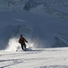 tirols h&ouml;gsta berg, 3774 m&ouml;h. mkt glaci&auml;r &amp;. Foto: madelene nilsson. &Aring;kare: tobias luthe.