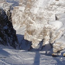 Insteget till en otrolig r&auml;nna i Italien, kallade. Foto: Henning Solum.