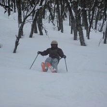 k&ouml;r offpist. Foto: adam borres. &Aring;kare: sven borres.