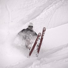 det kom massa fin sn&ouml; s&aring; det firade jag med lite. Foto: Fredrik Berqvist. &Aring;kare: Andreas Nyberg.