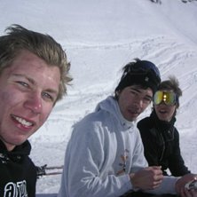 vi m&aring;dde r&auml;tt bra d&auml;r!. Foto: Jakob. &Aring;kare: Musse alex och ja.