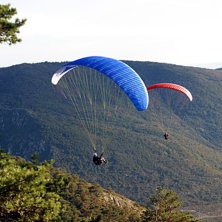 Suver&auml;n flygning i Provence.. Foto: Fredrik Gustavsson. &Aring;kare: Fredrik Martinsson.