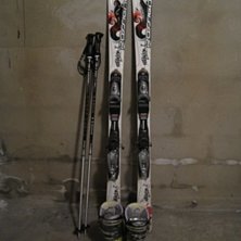 &Aring;rets skidutrustning :). Foto: Johanna.