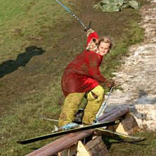Jamets vinnare Robin Davidson snurrar p&aring; under kv. Foto: Victor Lindgren. &Aring;kare: Robin Davidson.