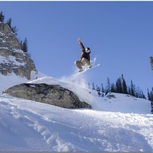 freeride in jackson hole. Foto: oleg krivtsov. &Aring;kare: oleg stepin.
