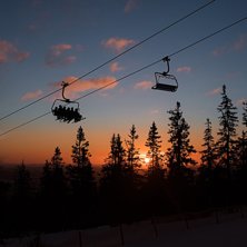 Herlig fredag i Trysil
I dag var det nydelig solop.