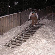 ett av mina f&ouml;rsta handrails. Foto: Leo Crawford. &Aring;kare: Andreas Nyberg.