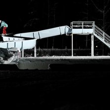 K&ouml;rde denna konstiga rail, var kul och &auml;ven en l. Foto: Thomas Charry. &Aring;kare: Elias Henderson.