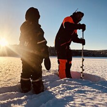 Tillsammans p&aring; anglings &auml;ventyr.