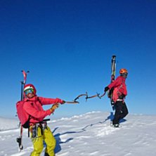 S&auml;kring vid h&auml;ngdrivan enligt Rukatunturimodelle. Foto: johan &Ouml;stman.