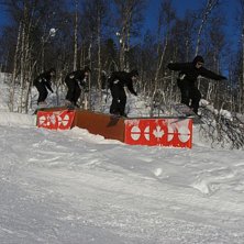 Fs boardslide. Foto: Reine Granstr&ouml;m. &Aring;kare: Johan M.