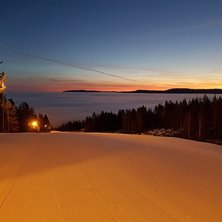 Flott utsikt fra toppen
Flott utsikt p&aring; morgenen .