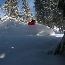 Fick ett h&auml;rligt &aring;k p&aring; v&auml;g till wc puckeln. Foto: Maria Borg. &Aring;kare: Emil Lidberg.