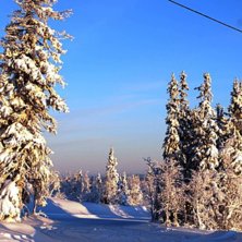 Snow in kl&ouml;vsj&ouml;!. Foto: Tor Erik Westvik.