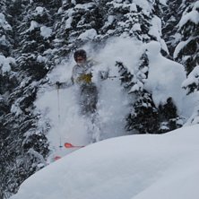 Jesus i vinterparadiset!. Foto: Johan Olofsson. &Aring;kare: Martin Stenberg.