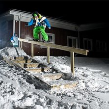 Railsession!!!. Foto: Erik Sandstr&ouml;m. &Aring;kare: Filip Granberg.