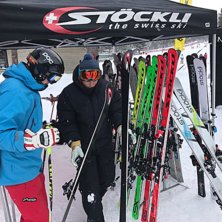 Velkommen til stor skidemo fra St&ouml;ckli, med test .