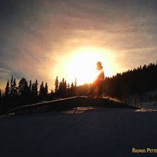 Erik shreedar igen.. och jag har fixat och trixat . Foto: ?. &Aring;kare: Erik Skott Dahlgren.