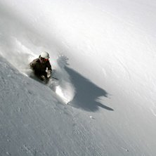Offpist i Kirkwood. Foto: Oskar Brandberg. &Aring;kare: Jesper Tengvall.