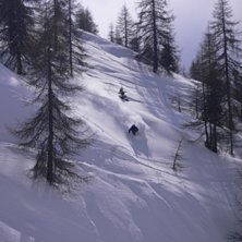 P&aring; v&auml;g ner i &amp;quot;grytan&amp;quot;.... Foto: Anders Rotstein. &Aring;kare: Peter Kaminski.