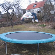 Me doing a trick. Foto: n&aring;gon n&ouml;rd. &Aring;kare: Gangstern Sebastian.