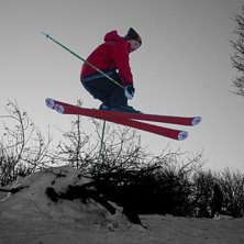 i l&auml;ngtan efter sportlovet f&aring;r man g&ouml;ra det man. Foto: Gustaf Larsson. &Aring;kare: jaag...