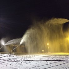Sn&oslash;kanonene har startet
F&oslash;rste kveld med sn&oslash;kan.