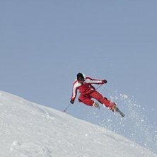 Fullrulle ner till &amp;quot;Fornbonden&amp;quot; . Foto: Jocke Lagercrantz. &Aring;kare: Stefan Howding.