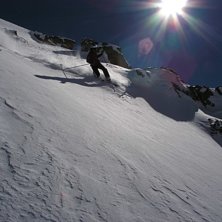 Ikke s&aring; bra bilde, men bra dag p&aring; ski!!. Foto: Einar Dr&oslash;pping. &Aring;kare: Meg selv.