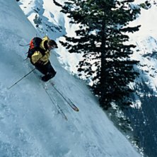 H&aring;kan tar fart p&aring; bortre kammen. Foto: Lars Hansson. &Aring;kare: H&aring;kan Hyllengren.