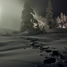 Sn&ouml;l&auml;ggning, december 2008. Foto: Peter Tannebo.
