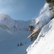 En av f&aring; soldagar i detta sn&ouml;paradis. Foto: Emil Wargelius. &Aring;kare: Erik Sunnerheim.