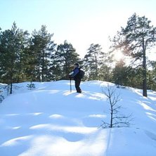 Lite bakg&aring;rds&aring;kning i Stockholms n&auml;rhet ca 20 m. Foto: Erol Orhun. &Aring;kare: Tobias J&ouml;nsson.