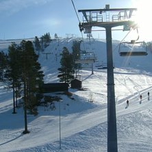 H&auml;rlig morgon p&aring; v&auml;g upp p&aring; toppen. Foto: Sandra Fast.